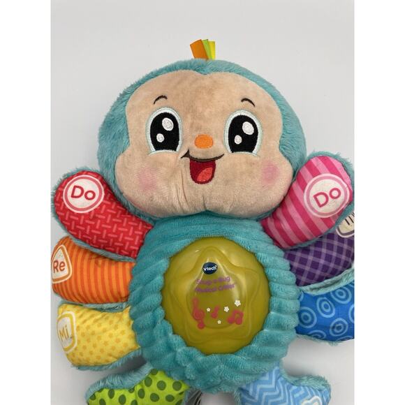 VTech Musical Critter Snug a Bug Purple Playtime Soothing Sounds Toy. Works - Picture 2 of 13